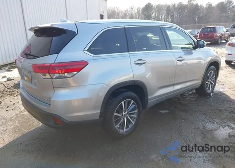 2017 Toyota Highlander Xle из США, поврежденный, VIN 5TDKZRFH8HS513859